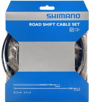 Shimano Road Gear Cable Set With Steel Inner Wire - OUR POPULAR NV SADDLE BAGS PERFECT FOR CARRYING ALL YOUR RIDE ESSENTIALS